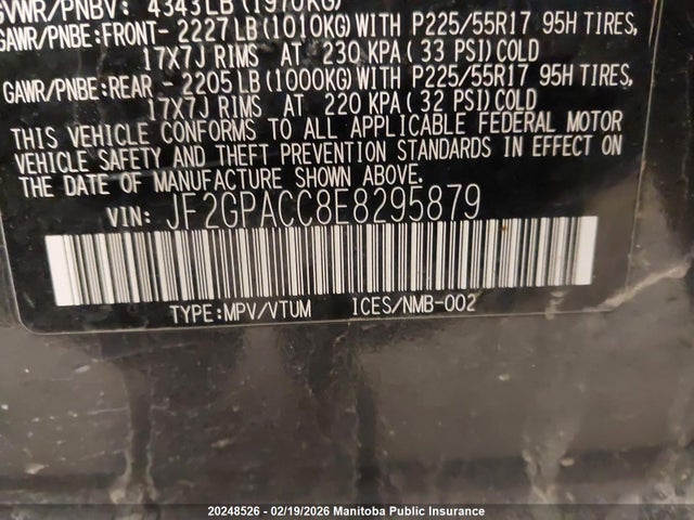 Subaru Crosstrek Xv Limited 2014 JF2GPACC8E8295879 Image 9