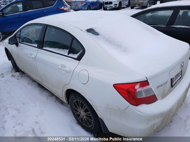 Aukcja sprzedaży 2012 Honda Civic Lx, vin: 2HGFB2F49CH100254, numer aukcji: 20248531