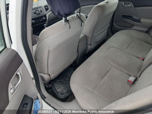 Aukcja sprzedaży 2012 Honda Civic Lx, vin: 2HGFB2F49CH100254, numer aukcji: 20248531
