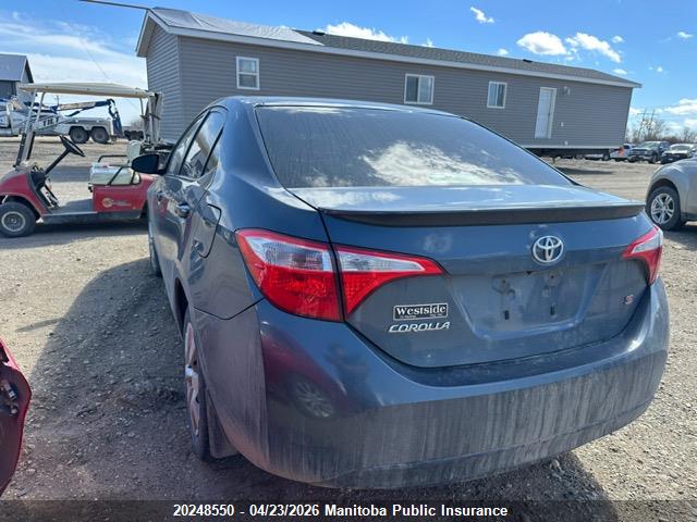20248550 :رقم المزاد ، 2T1BURHEXEC044828 vin ، 2014 Toyota Corolla S مزاد بيع