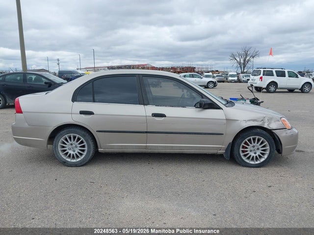 Aukcja sprzedaży 2001 Honda Civic Dx, vin: 2HGES16321H915048, numer aukcji: 20248563
