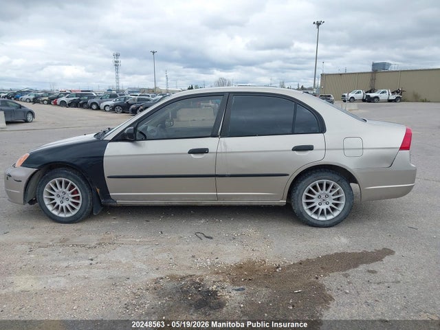 Aukcja sprzedaży 2001 Honda Civic Dx, vin: 2HGES16321H915048, numer aukcji: 20248563