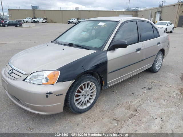 Aukcja sprzedaży 2001 Honda Civic Dx, vin: 2HGES16321H915048, numer aukcji: 20248563