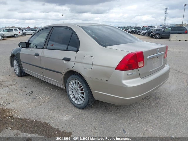 Aukcja sprzedaży 2001 Honda Civic Dx, vin: 2HGES16321H915048, numer aukcji: 20248563