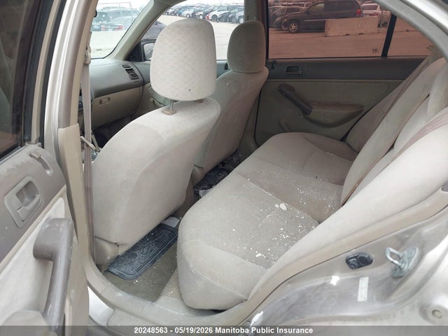 Aukcja sprzedaży 2001 Honda Civic Dx, vin: 2HGES16321H915048, numer aukcji: 20248563