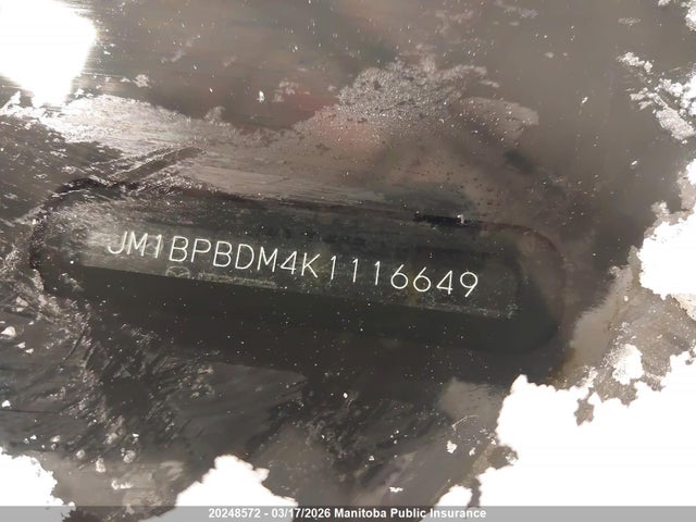 JM1BPBDM4K1116649 Mazda Mazda3 Gt I-activ