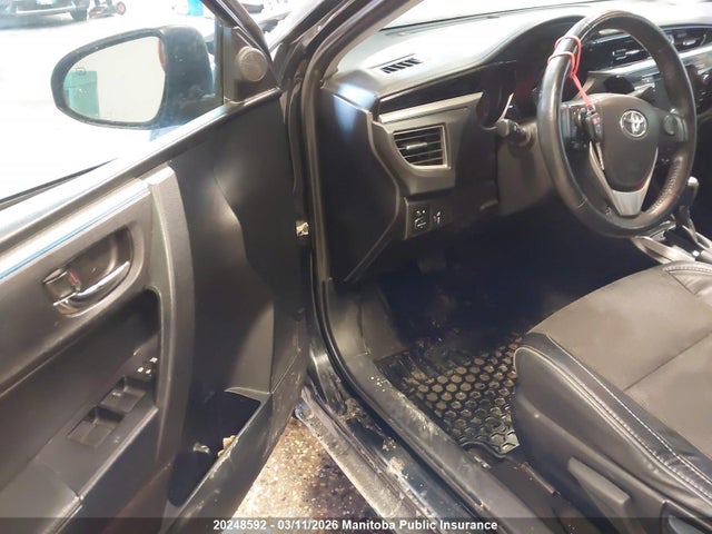 2014 Toyota Corolla S მანქანა იყიდება აუქციონზე, vin: 2T1BURHE6EC122280, აუქციონის ნომერი: 20248592