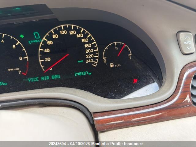 2000 Cadillac Seville Sts მანქანა იყიდება აუქციონზე, vin: 1G6KY5498YU330662, აუქციონის ნომერი: 20248604