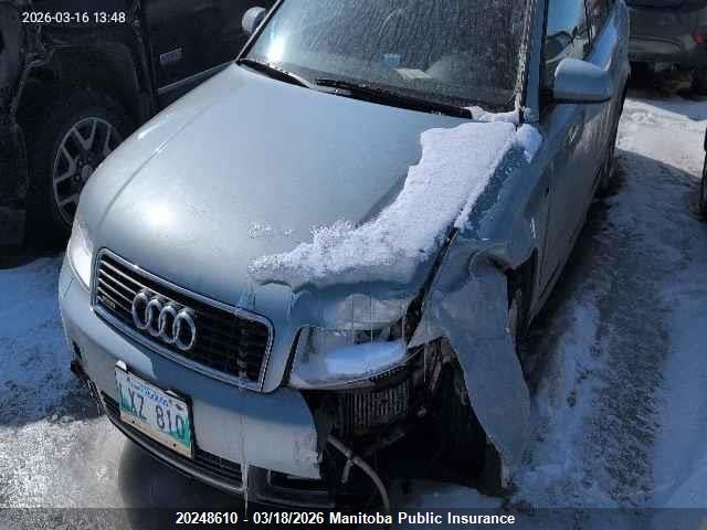 20248610 :رقم المزاد ، WAULC68E63A155106 vin ، 2003 Audi A4 1.8t Quattro مزاد بيع