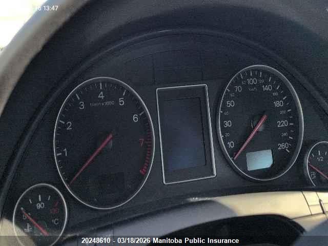 20248610 :رقم المزاد ، WAULC68E63A155106 vin ، 2003 Audi A4 1.8t Quattro مزاد بيع