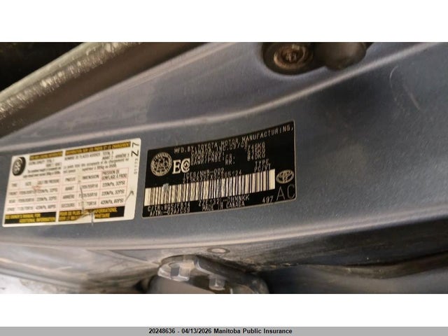 2006 Toyota Matrix Xr მანქანა იყიდება აუქციონზე, vin: 2T1KR32EX6C595124, აუქციონის ნომერი: 20248636