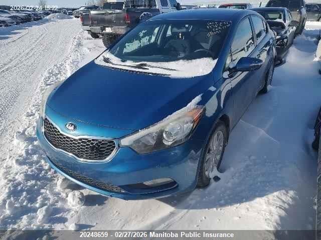 KIA FORTE LX 2014 KNAFX4A69E5253051 Image 2