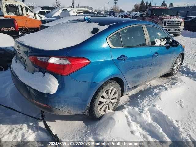 KIA FORTE LX 2014 KNAFX4A69E5253051 Image 4