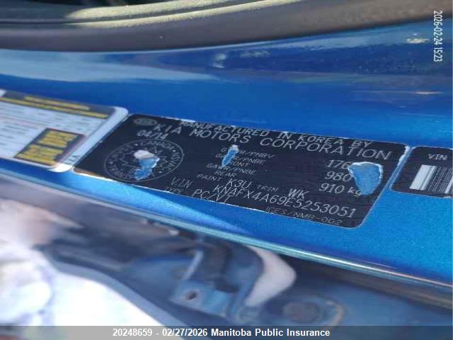 KIA FORTE LX 2014 KNAFX4A69E5253051 Image 9
