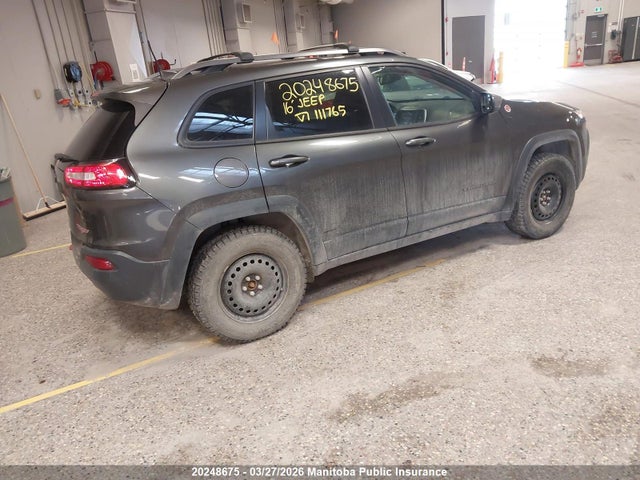 Aukcja sprzedaży 2016 Jeep Cherokee Trailhawk, vin: 1C4PJMBB5GW111765, numer aukcji: 20248675