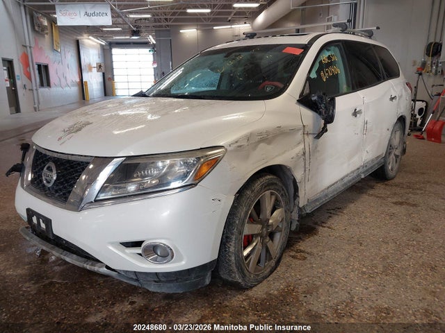 Продажа на аукционе авто 2014 Nissan Pathfinder Platinum, vin: 5N1AR2MM5EC670406, номер лота: 20248680
