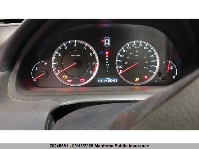 20248681 :رقم المزاد ، 1HGCP26798A801171 vin ، 2008 Honda Accord Ex مزاد بيع