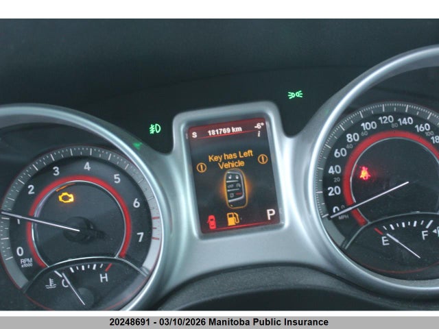 20248691 :رقم المزاد ، 3C4PDDFG8CT239866 vin ، 2012 Dodge Journey R/t مزاد بيع