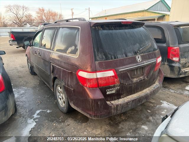 2007 Honda Odyssey Ex მანქანა იყიდება აუქციონზე, vin: 5FNRL38457B501405, აუქციონის ნომერი: 20248703