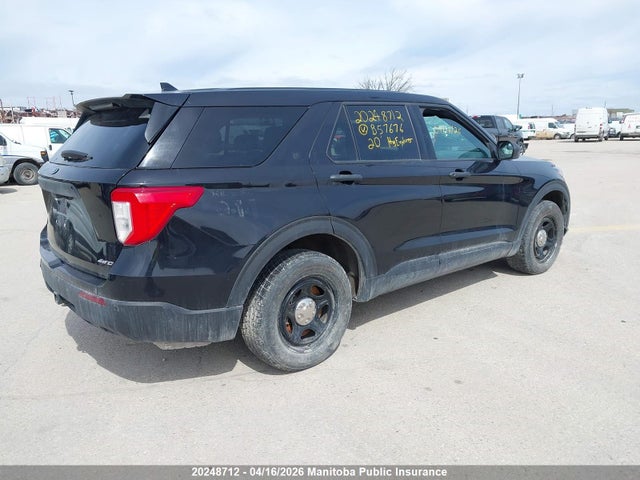 Продажа на аукционе авто 2020 Ford Explorer Limited Hybrid Police, vin: 1FM5K8AW5LGB57676, номер лота: 20248712
