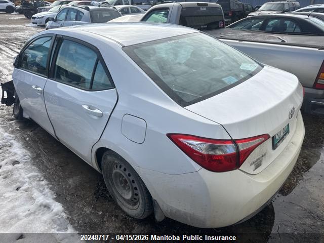 2014 Toyota Corolla Le მანქანა იყიდება აუქციონზე, vin: 2T1BURHE7EC053485, აუქციონის ნომერი: 20248717