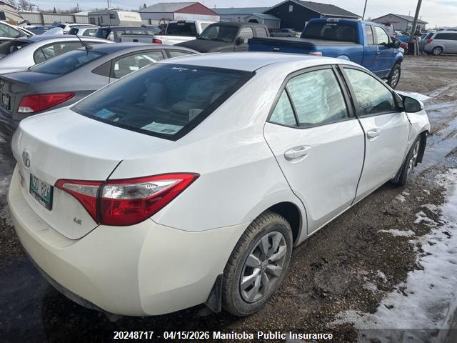 2014 Toyota Corolla Le მანქანა იყიდება აუქციონზე, vin: 2T1BURHE7EC053485, აუქციონის ნომერი: 20248717