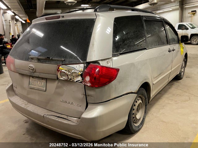 20248752 :رقم المزاد ، 5TDZA29C86S396343 vin ، 2006 Toyota Sienna Ce V6 مزاد بيع