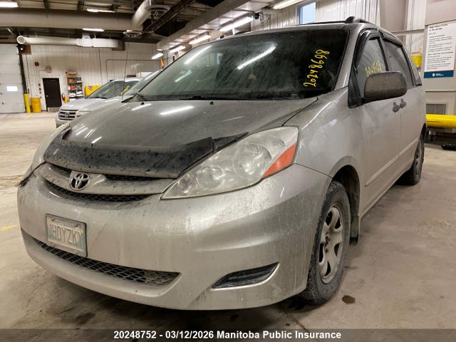 20248752 :رقم المزاد ، 5TDZA29C86S396343 vin ، 2006 Toyota Sienna Ce V6 مزاد بيع