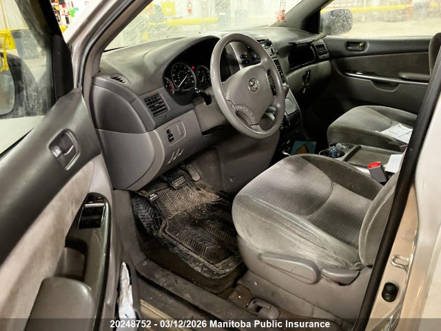 20248752 :رقم المزاد ، 5TDZA29C86S396343 vin ، 2006 Toyota Sienna Ce V6 مزاد بيع