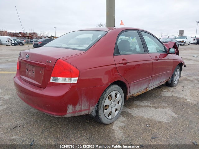 Aukcja sprzedaży 2009 Kia Spectra Lx, vin: KNAFE221595643728, numer aukcji: 20248793