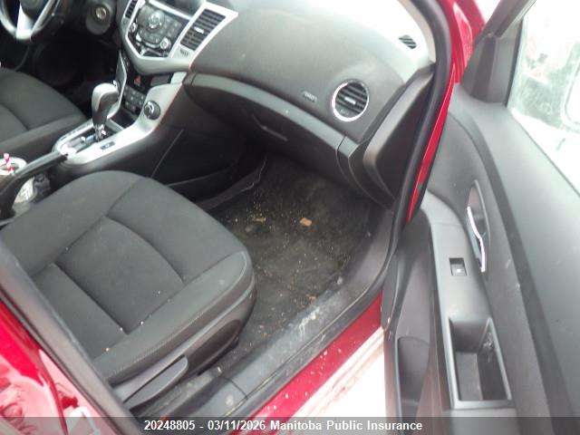 20248805 :رقم المزاد ، 1G1PC5SB0E7387738 vin ، 2014 Chevrolet Cruze Lt Turbo مزاد بيع