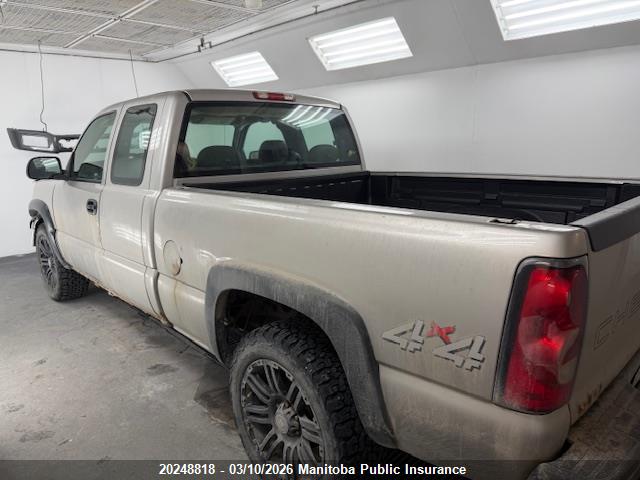 20248818 :رقم المزاد ، 1GCEK19V87E128178 vin ، 2007 Chevrolet Silverado 1500 Lt Ext Cab مزاد بيع