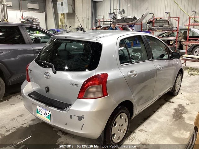 20248819 :رقم المزاد ، JTDKT923375082878 vin ، 2007 Toyota Yaris Le مزاد بيع