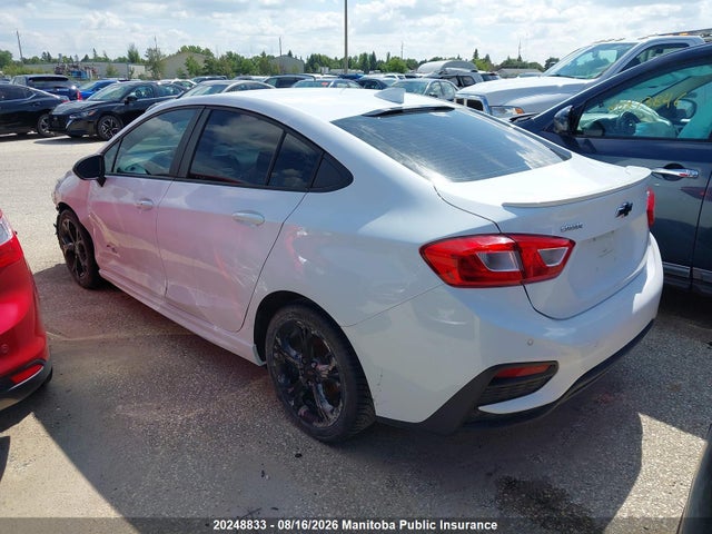 Продаж на аукціоні авто 2019 Chevrolet Cruze Lt Turbo, vin: 1G1BE5SM5K7115946, номер лоту: 20248833