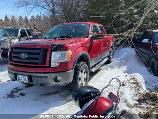 20248859 :رقم المزاد ، 1FTPW14V09FB08234 vin ، 2009 Ford F150 Fx4 Supercrew مزاد بيع