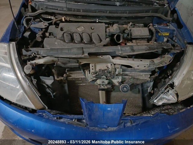 Продаж на аукціоні авто 2010 Nissan Versa 1.8 S, vin: 3N1BC1CP9AL398797, номер лоту: 20248893