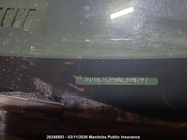 Продаж на аукціоні авто 2010 Nissan Versa 1.8 S, vin: 3N1BC1CP9AL398797, номер лоту: 20248893