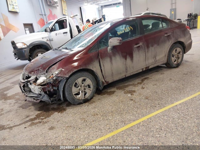 Aukcja sprzedaży 2015 Honda Civic Lx, vin: 2HGFB2F48FH041086, numer aukcji: 20248895