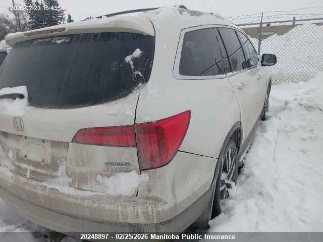 5FNYF6H96GB511246 Honda Pilot Touring