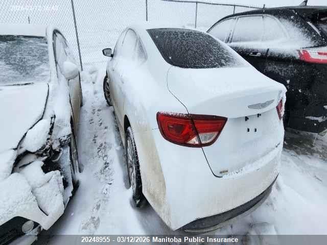 20248955 :رقم المزاد ، 1C3CCCAB6GN103432 vin ، 2016 Chrysler 200 Limited مزاد بيع