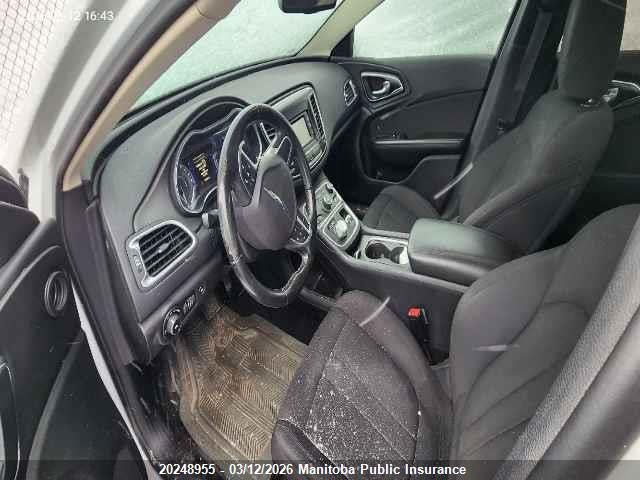 20248955 :رقم المزاد ، 1C3CCCAB6GN103432 vin ، 2016 Chrysler 200 Limited مزاد بيع