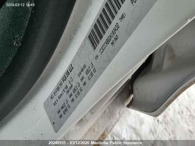 20248955 :رقم المزاد ، 1C3CCCAB6GN103432 vin ، 2016 Chrysler 200 Limited مزاد بيع