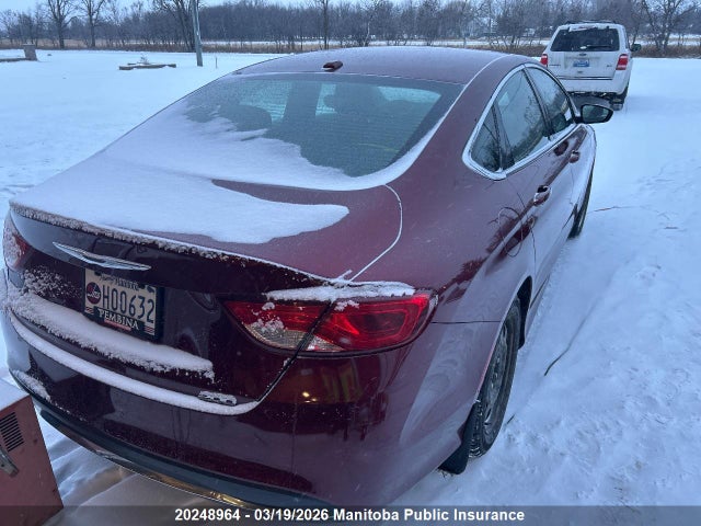 2015 Chrysler 200 Limited მანქანა იყიდება აუქციონზე, vin: 1C3CCCAB9FN626233, აუქციონის ნომერი: 20248964