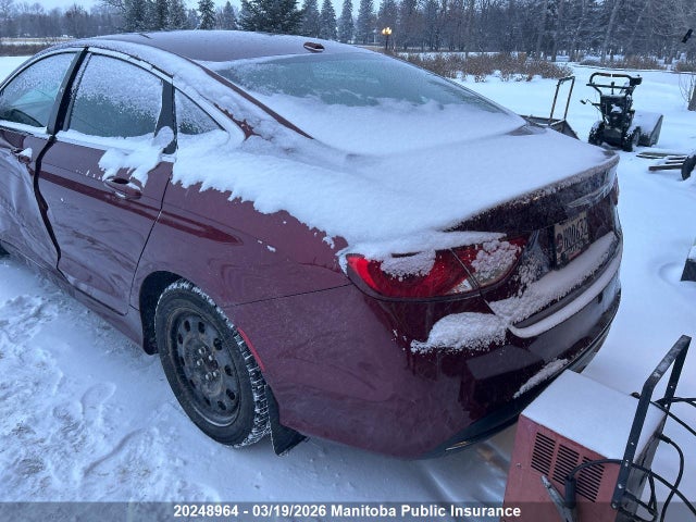 2015 Chrysler 200 Limited მანქანა იყიდება აუქციონზე, vin: 1C3CCCAB9FN626233, აუქციონის ნომერი: 20248964