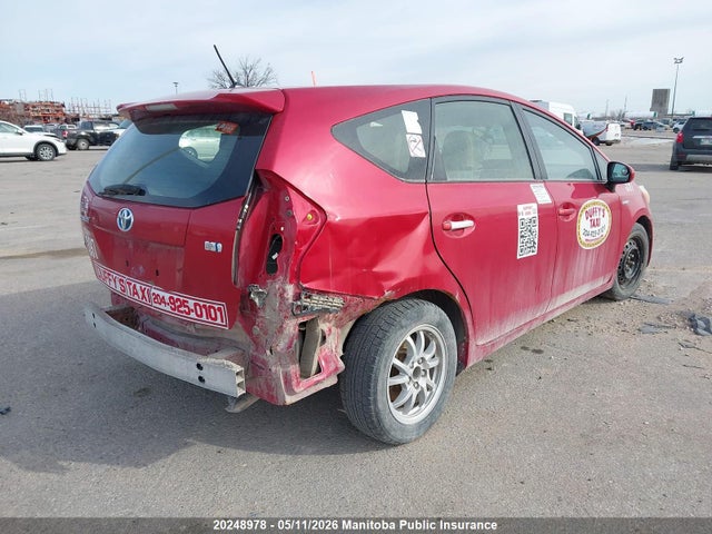 20248978 :رقم المزاد ، JTDZN3EU9D3228783 vin ، 2013 Toyota Prius V مزاد بيع