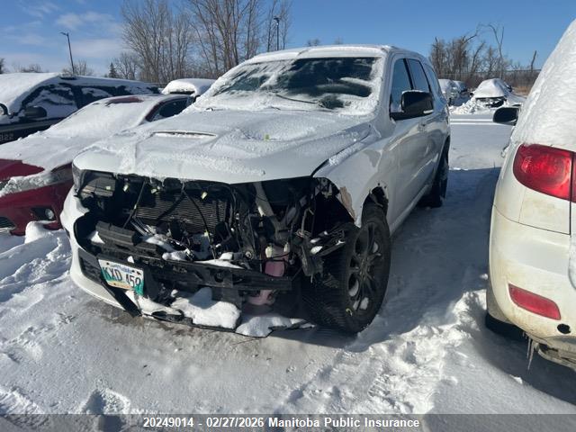 1C4RDJDG8MC823675 Dodge DURANGO GT