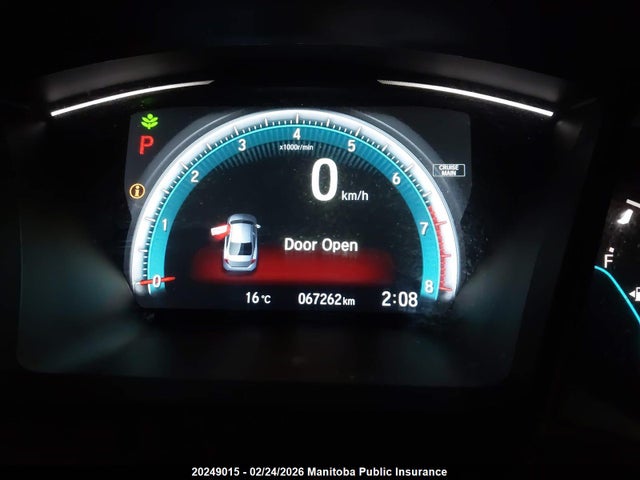 20249015 :رقم المزاد ، 2HGFC2F56JH000034 vin ، 2018 Honda Civic Lx مزاد بيع