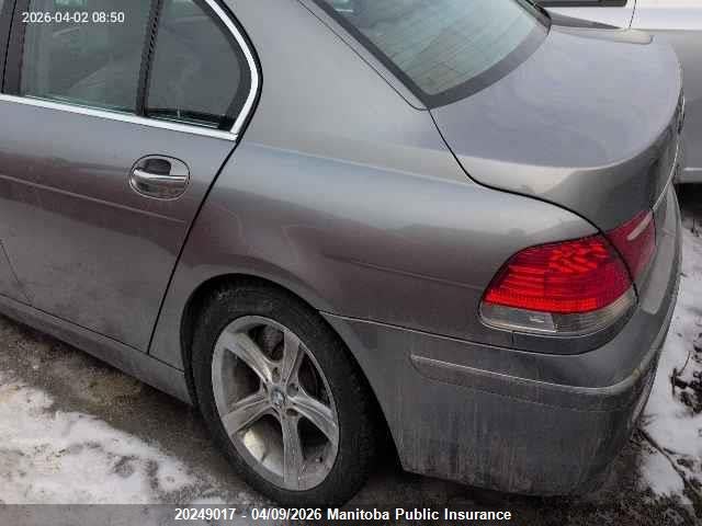 Aukcja sprzedaży 2006 Bmw 750i, vin: WBAHL835X6DT05875, numer aukcji: 20249017