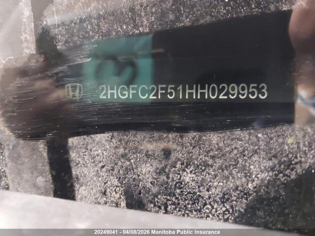 Aukcja sprzedaży 2017 Honda Civic Lx, vin: 2HGFC2F51HH029953, numer aukcji: 20249041