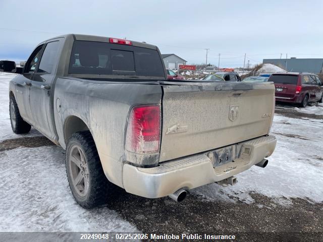 20249048 :رقم المزاد ، 1C6RD7LT0CS217266 vin ، 2012 Dodge Ram 1500 Big Horn Crew Cab مزاد بيع
